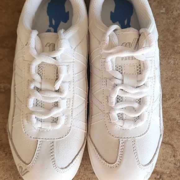 Varsity Girls Cheer Athletic Sneakers White Size Girls 2 - Picture 2 of 12